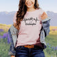 Washington State Mountain Heartbeat Tee in Black Design