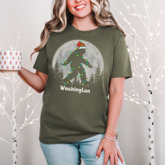 Washington Sasquatch Christmas Softstyle Tee