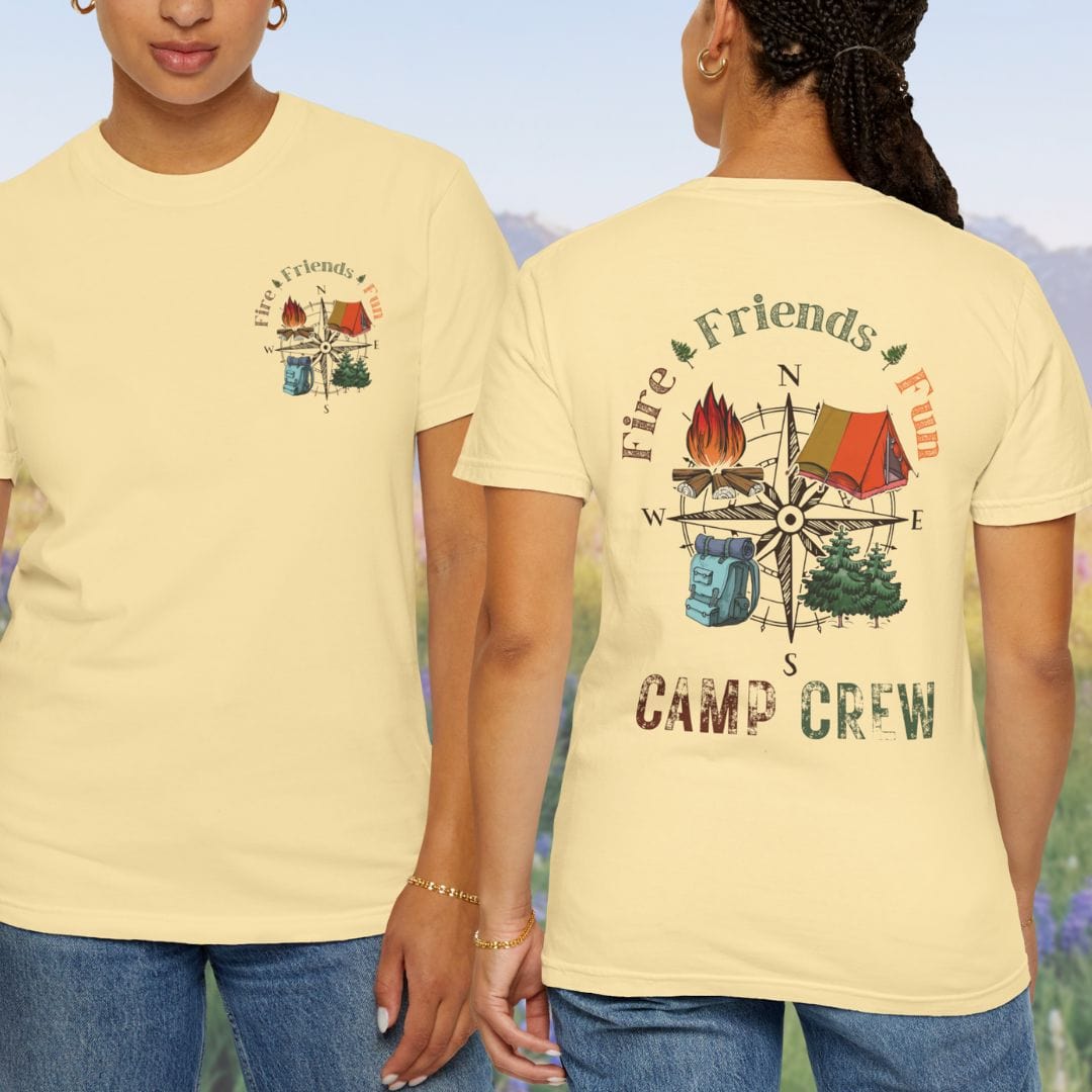 Camp Crew Vintage Style Tee