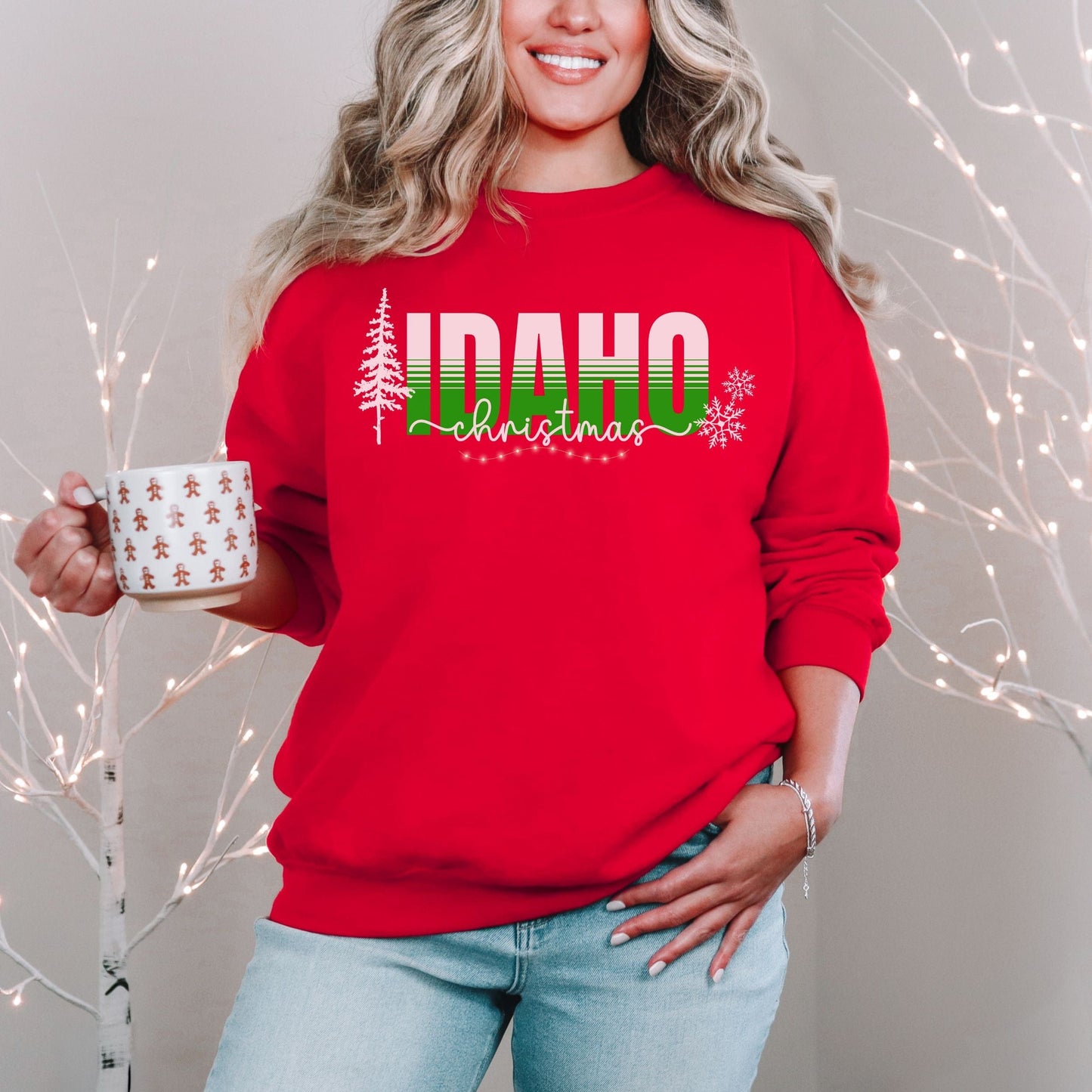 Idaho Christmas Softstyle Sweatshirt