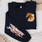 Galloping Horses, Pocket and Sleeve Design, Softstyle Sweatshirt