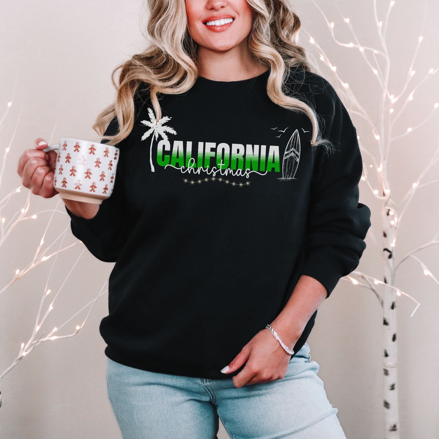 California Christmas Softstyle Sweatshirt