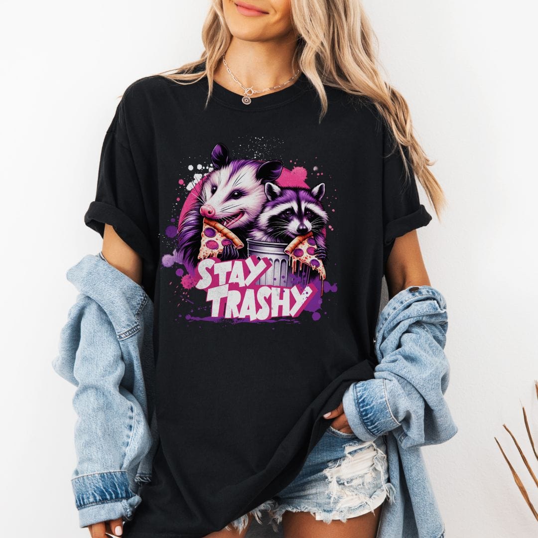 Stay Trashy Vintage Style Tee