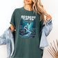 Pacific Northwest Respect the Locals Yeti Vintage Style Tee