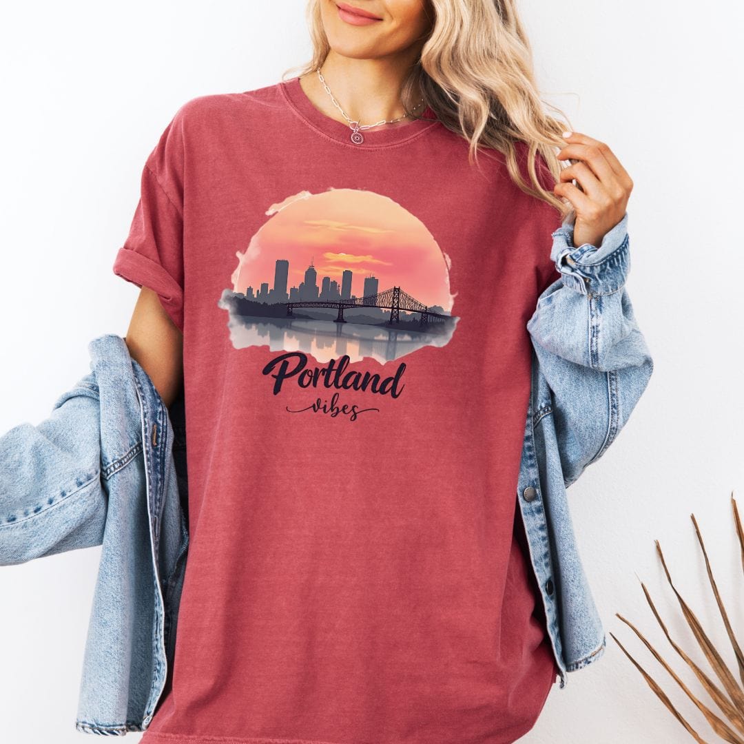 Portland Vibes, Vintage Style Tee