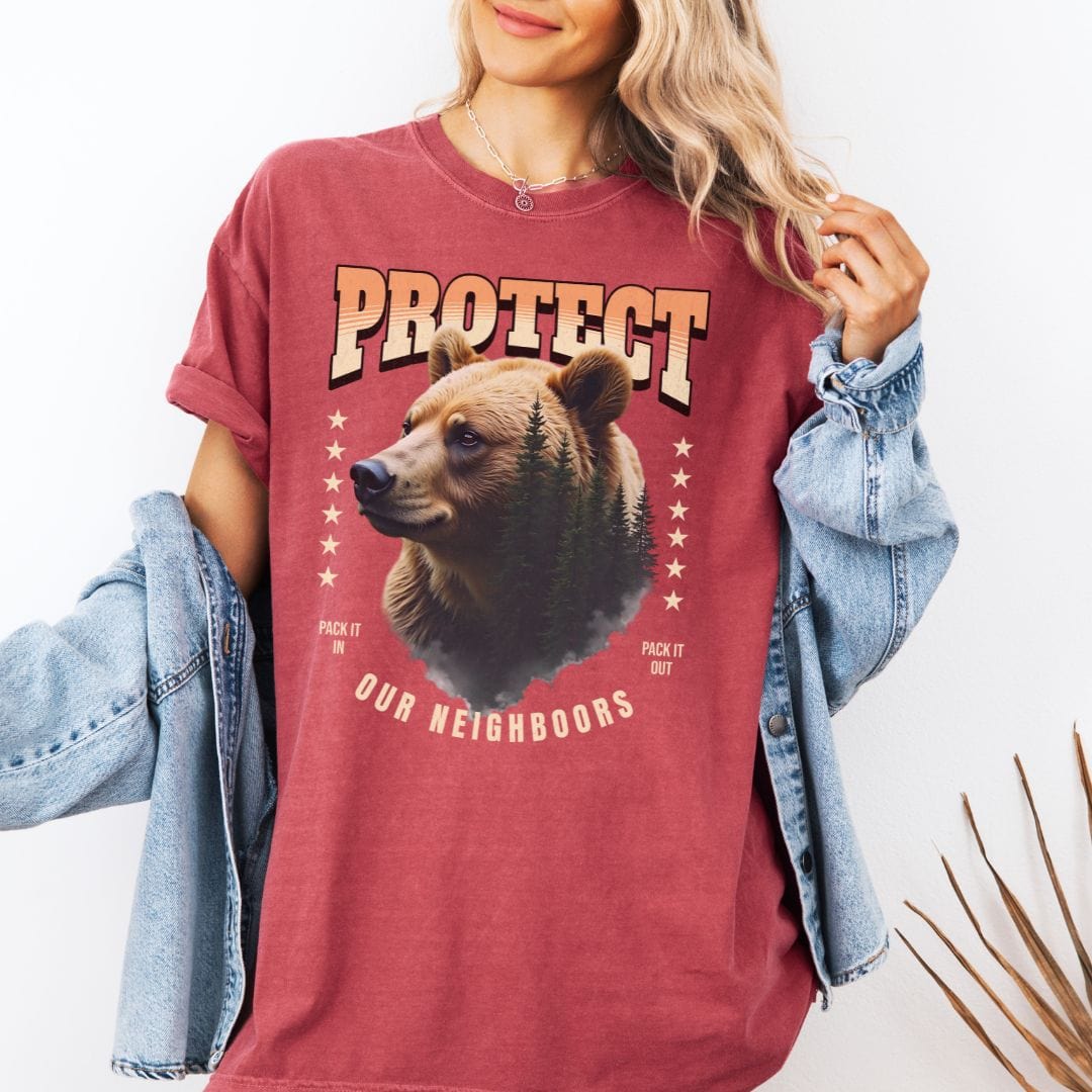 Protect our Neighbors Vintage Style Tee