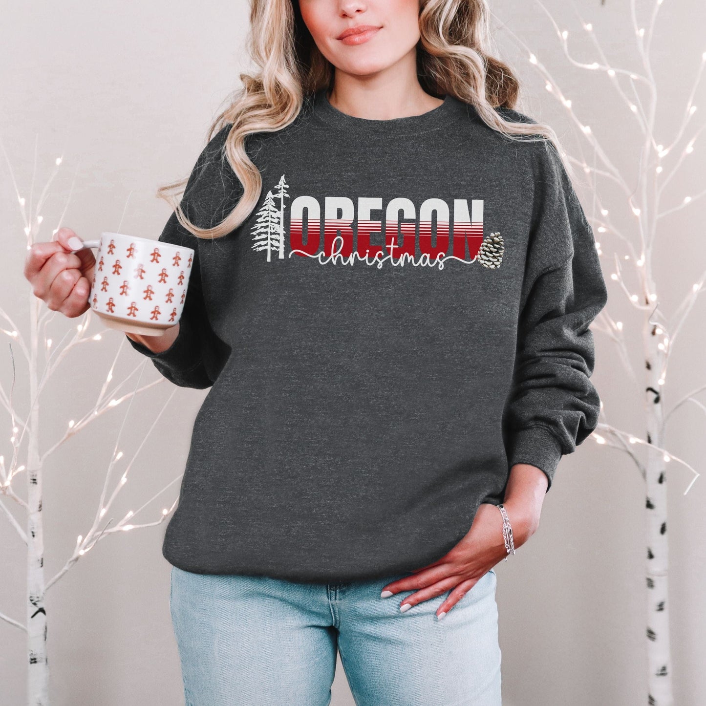 Oregon Christmas Softstyle Sweatshirt