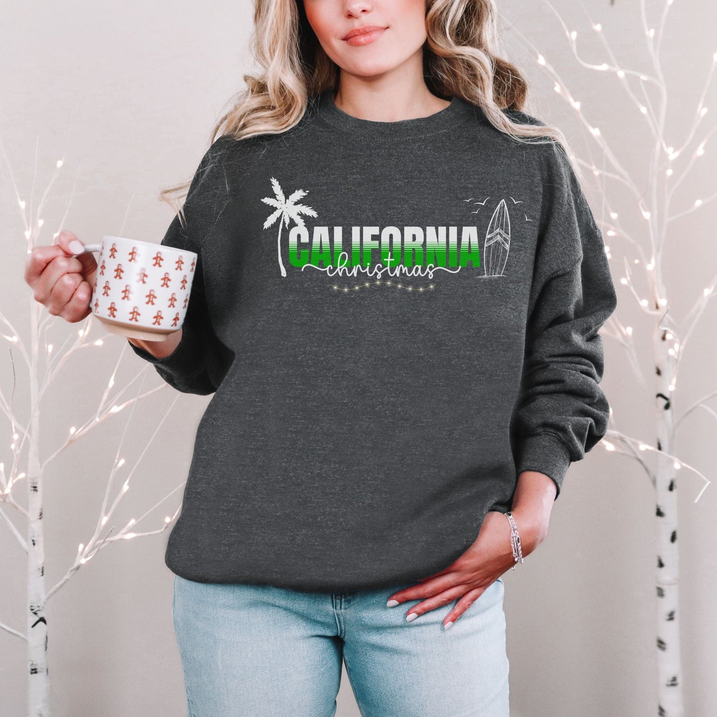 California Christmas Softstyle Sweatshirt