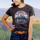 Seattle Floral Great Wheel Softstyle Tee