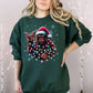 Christmas Lights Bigfoot Softstyle Sweatshirt