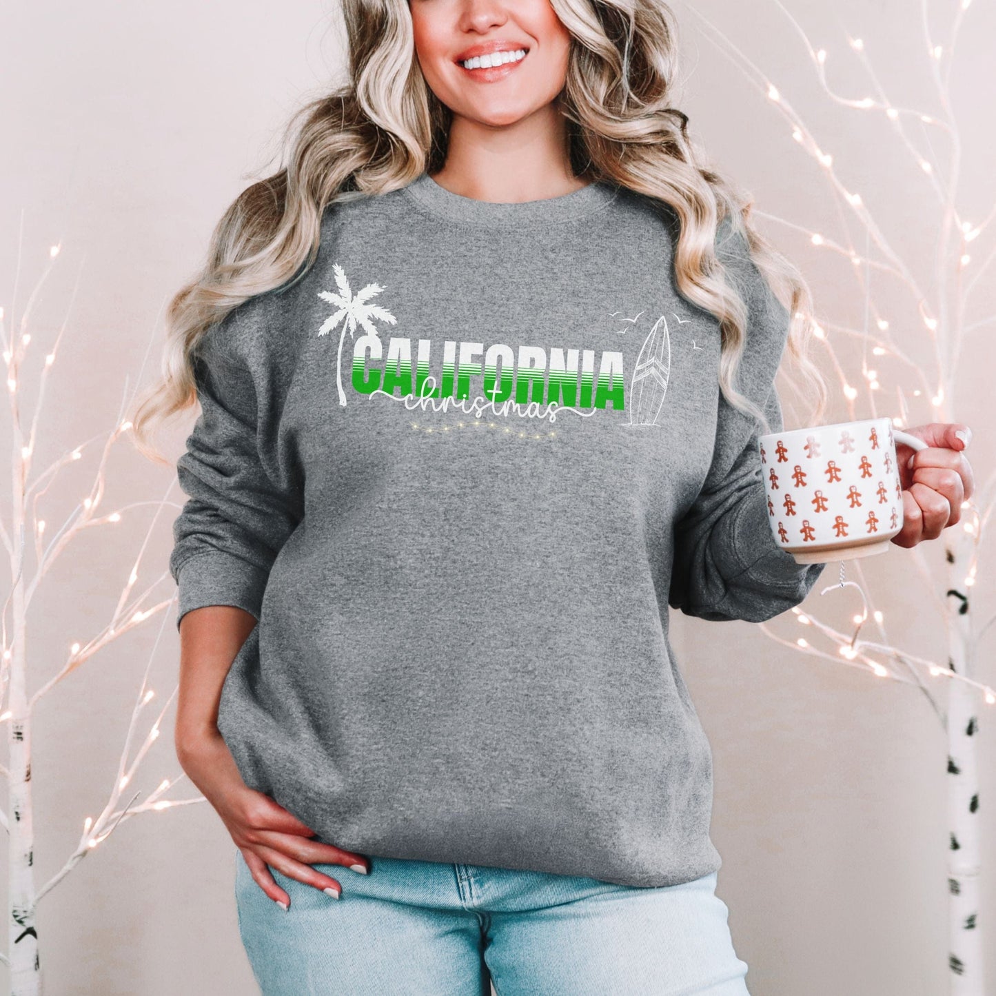 California Christmas Softstyle Sweatshirt