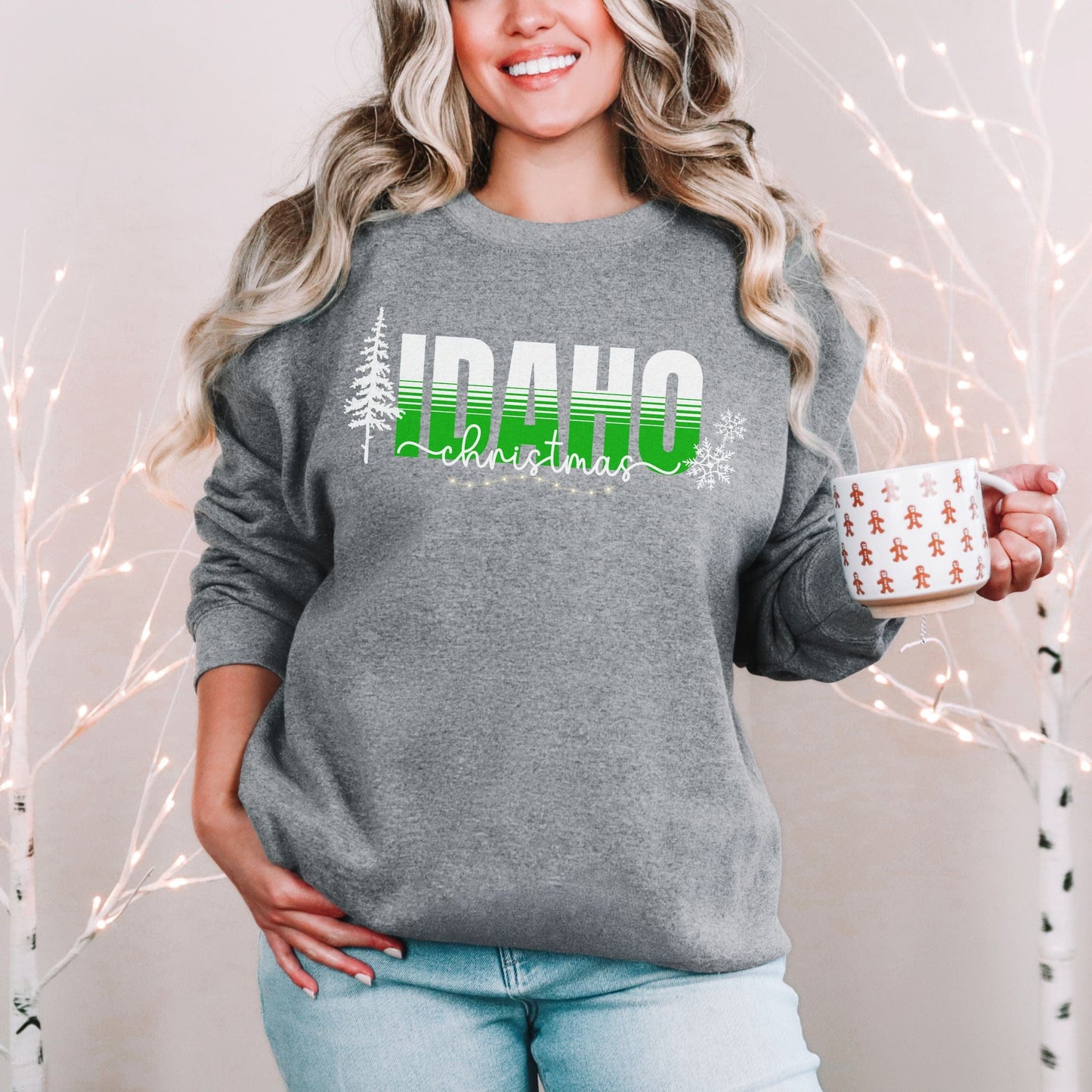 Idaho Christmas Softstyle Sweatshirt