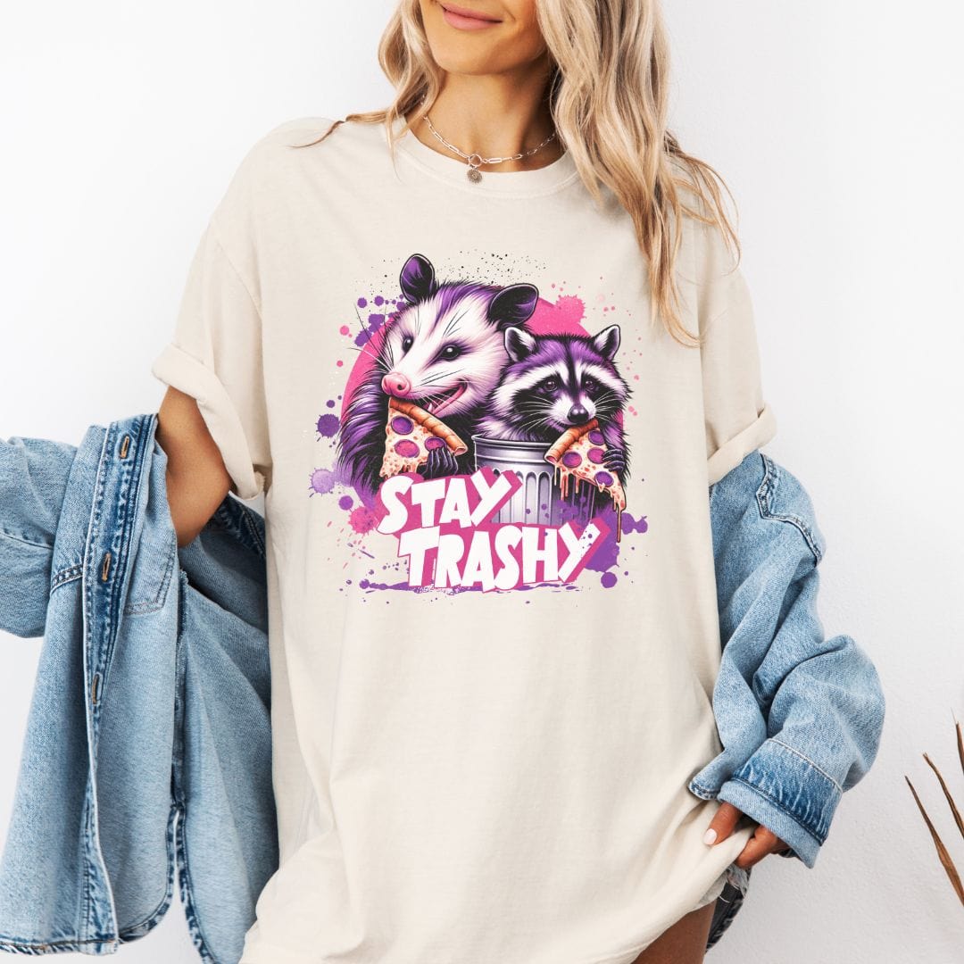 Stay Trashy Vintage Style Tee