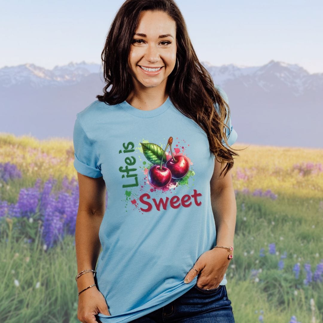 Life is Cherry Sweet Softstyle Tee