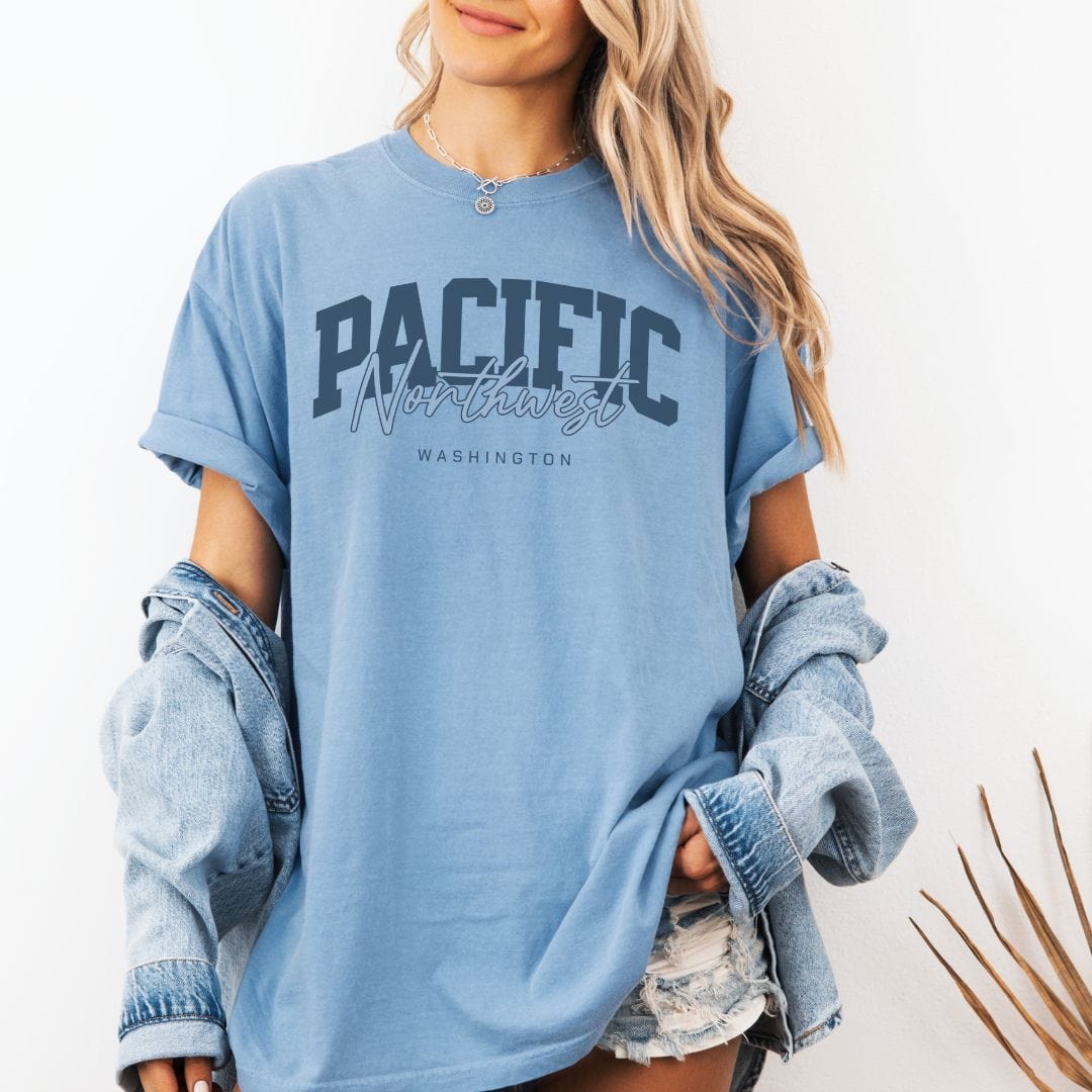 Pacific Northwest Collegiate Style, Vintage Style Tee