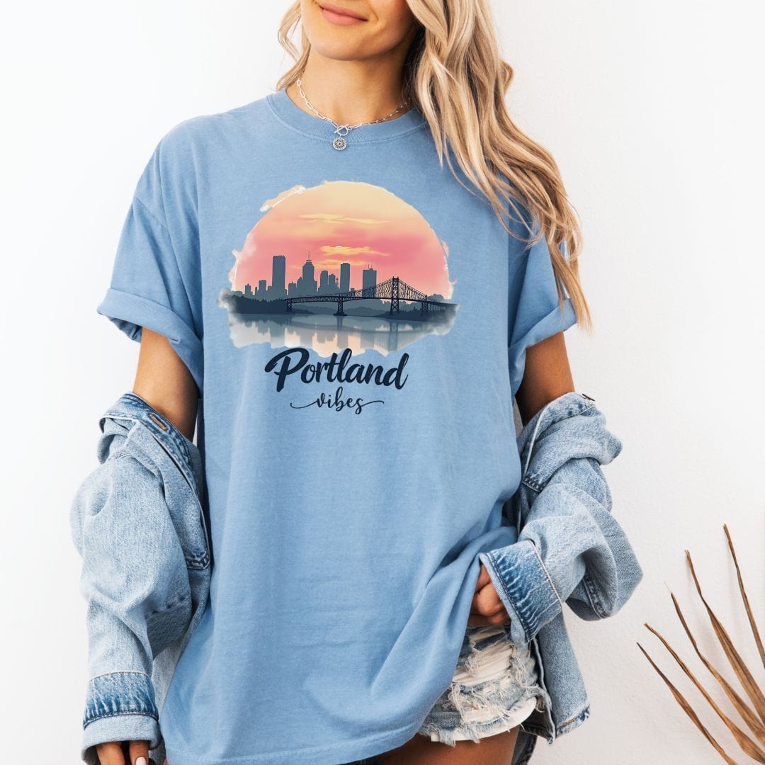 Portland Vibes, Vintage Style Tee