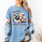 Classy and Trashy Racoon Meme Vintage Style Tee