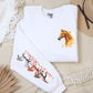 Galloping Horses, Pocket and Sleeve Design, Softstyle Sweatshirt