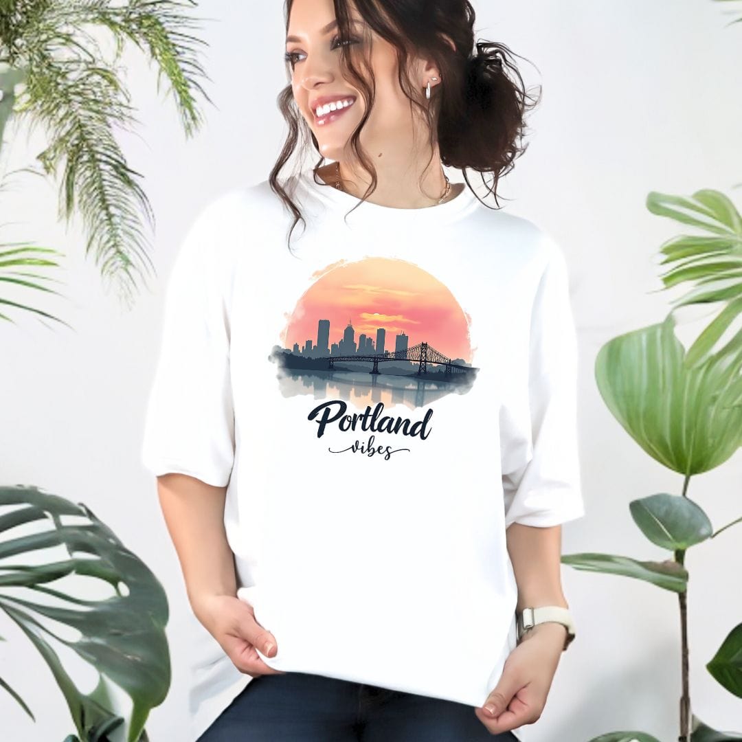 Portland Vibes, Vintage Style Tee