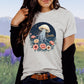 Celestial Floral Jellyfish, Seattle Souvenir Tee