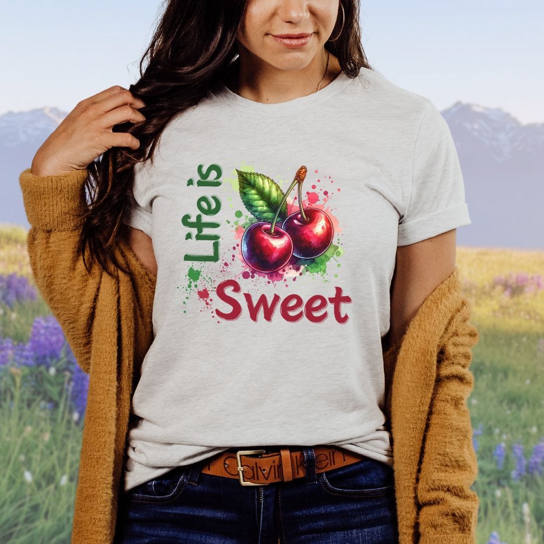 Life is Cherry Sweet Softstyle Tee