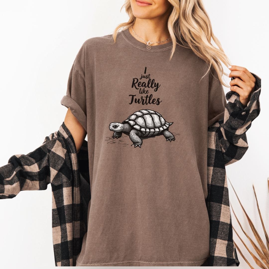 Turtle Lover Vintage Style Tee