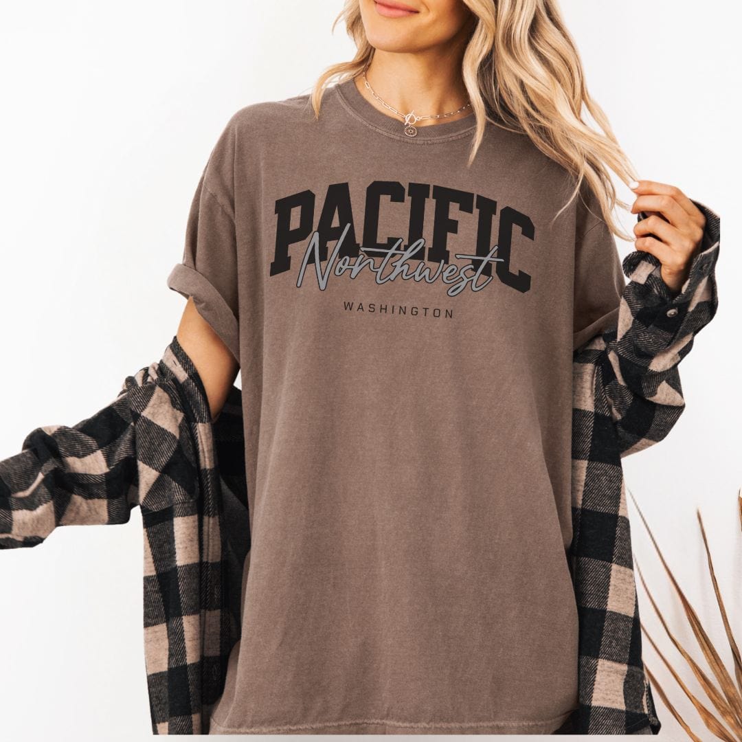 Pacific Northwest Collegiate Style, Vintage Style Tee