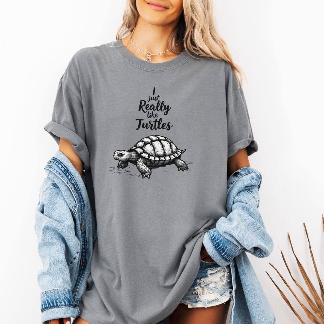 Turtle Lover Vintage Style Tee