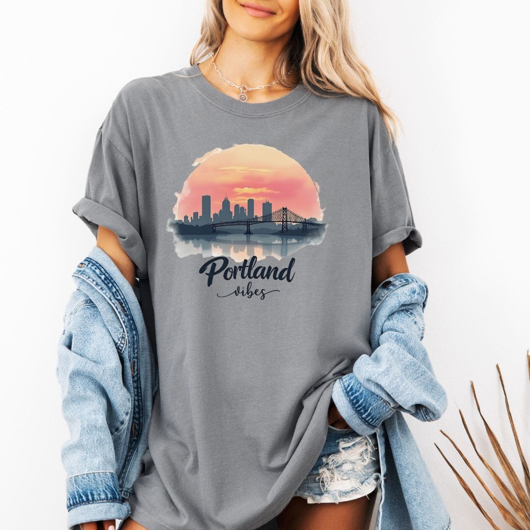 Portland Vibes, Vintage Style Tee