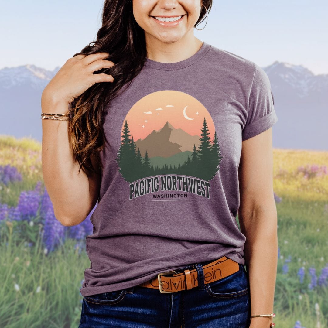 Pacific Northwest Majestic Mountain Softstyle Tee