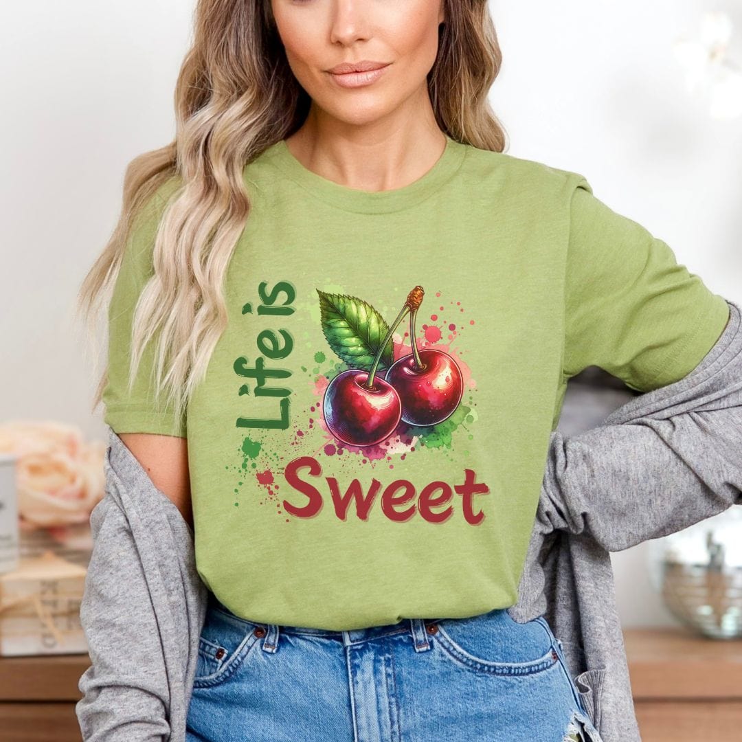 Life is Cherry Sweet Softstyle Tee