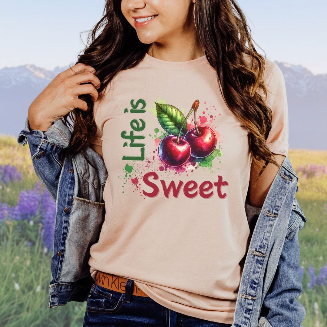 Life is Cherry Sweet Softstyle Tee