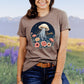 Celestial Floral Jellyfish, Seattle Souvenir Tee