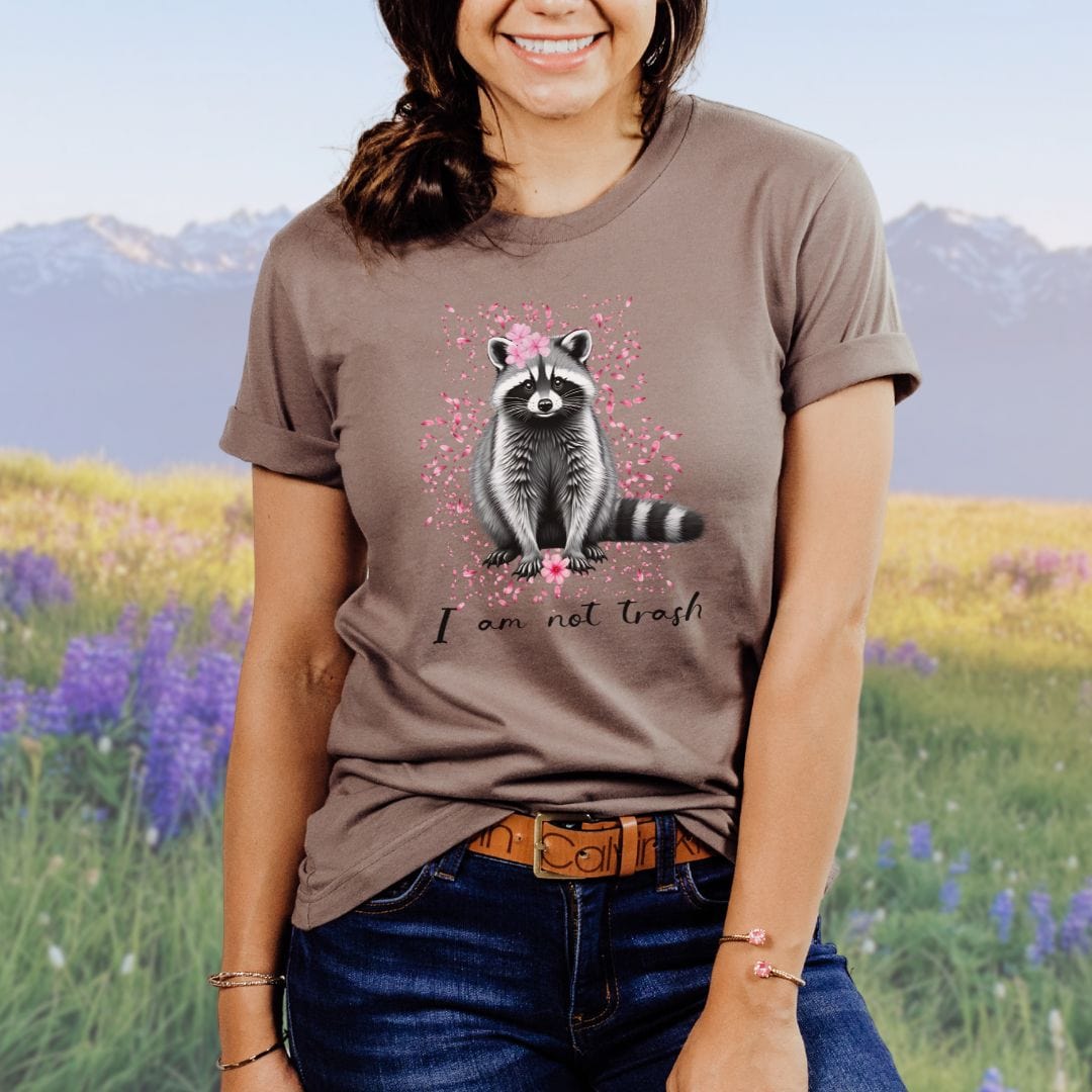 I'm Not Trash Raccoon Softstyle Tee