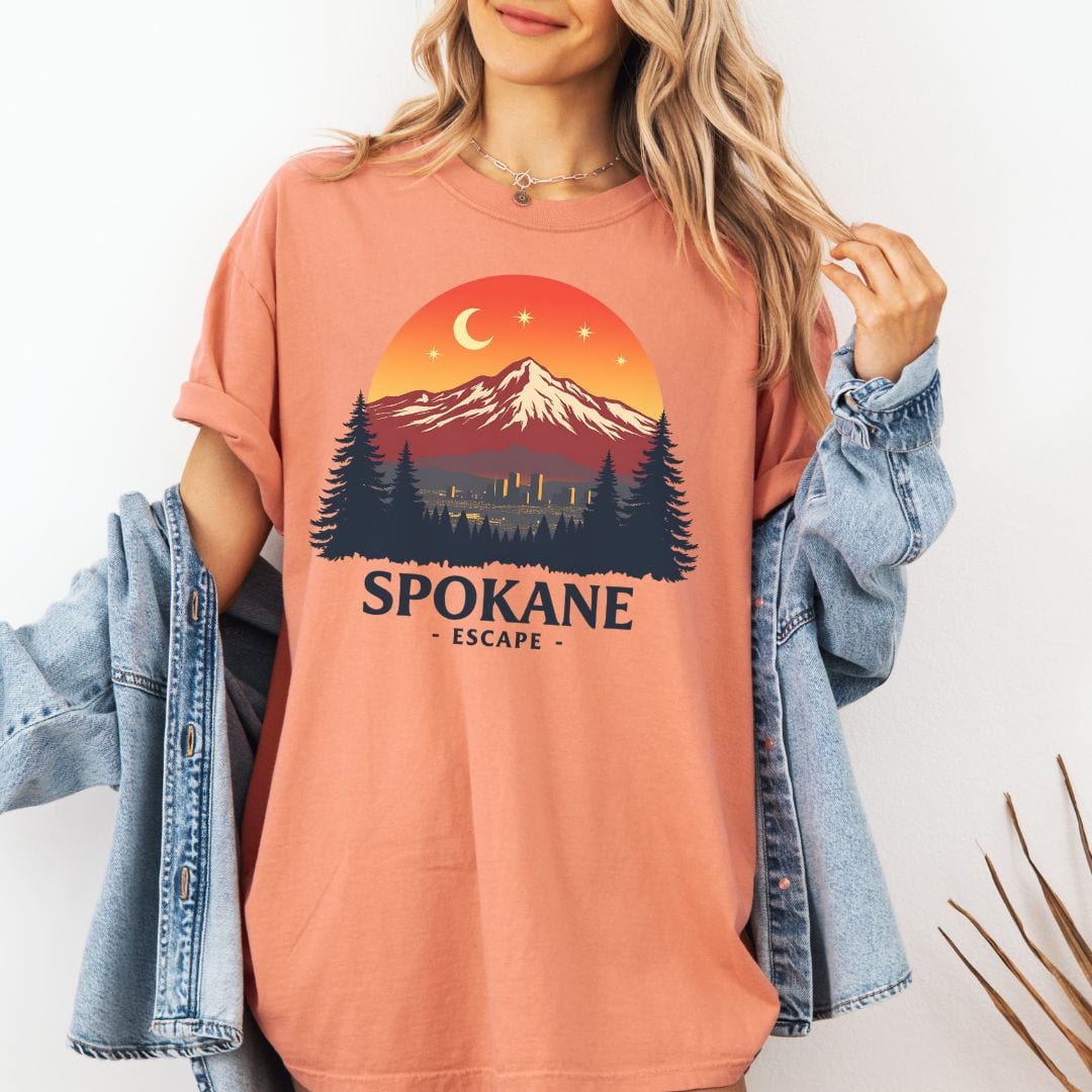 Spokane Escape Vintage Style Tee