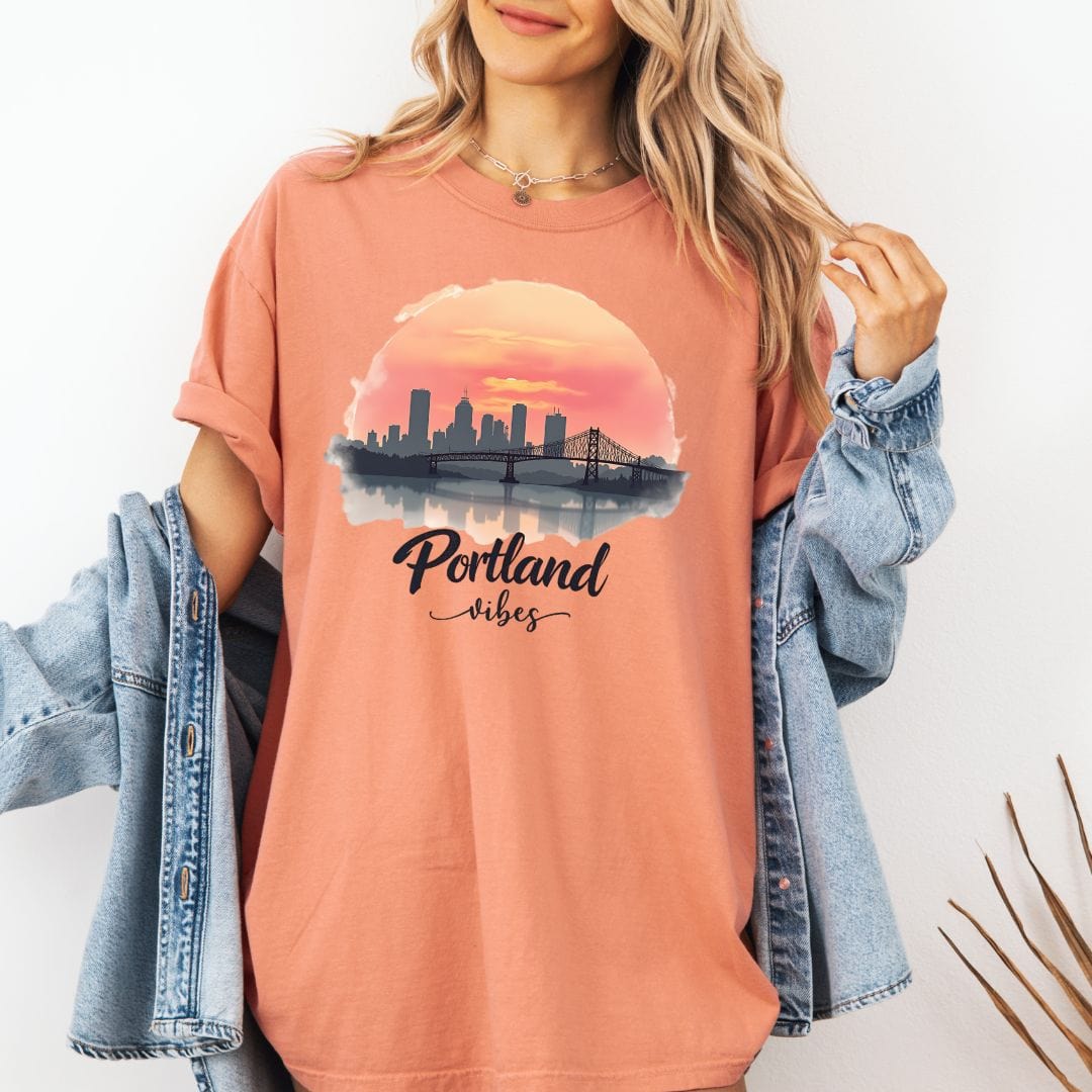 Portland Vibes, Vintage Style Tee