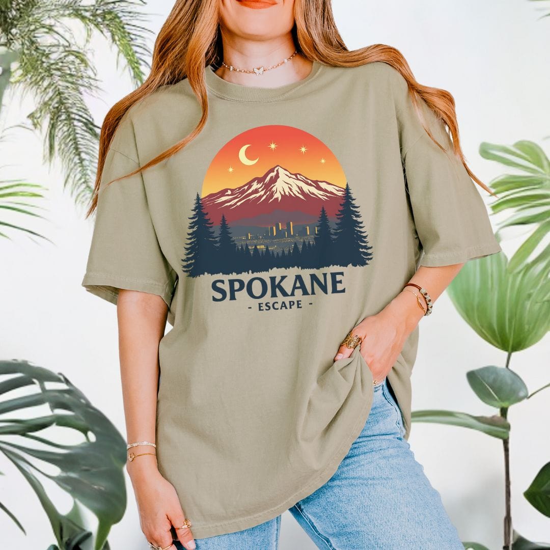 Spokane Escape Vintage Style Tee