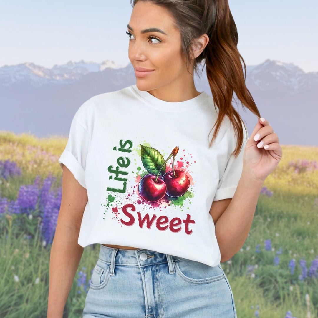 Life is Cherry Sweet Softstyle Tee